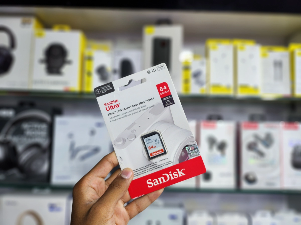 Shop Accessory Sandisk Ultra Sdxc Uhs I Card 64GB — Box Packed
